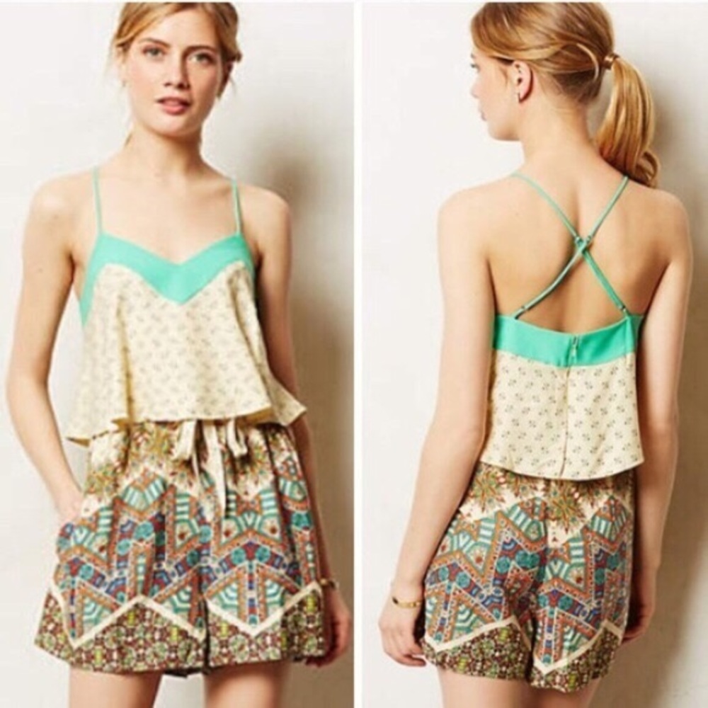 ANTHROPOLOGIE romper